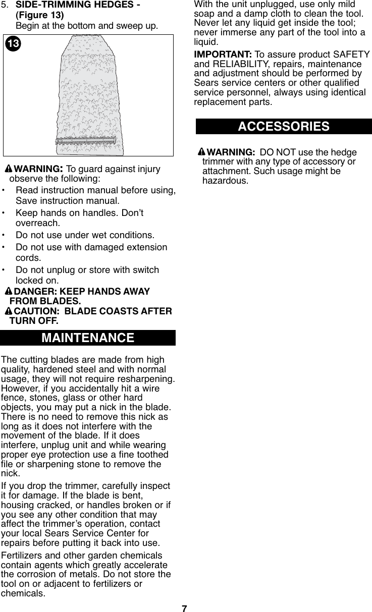 Page 7 of 10 - Craftsman Craftsman-900-Users-Manual- 90528394 79441 79442 51890 51891  Craftsman-900-users-manual