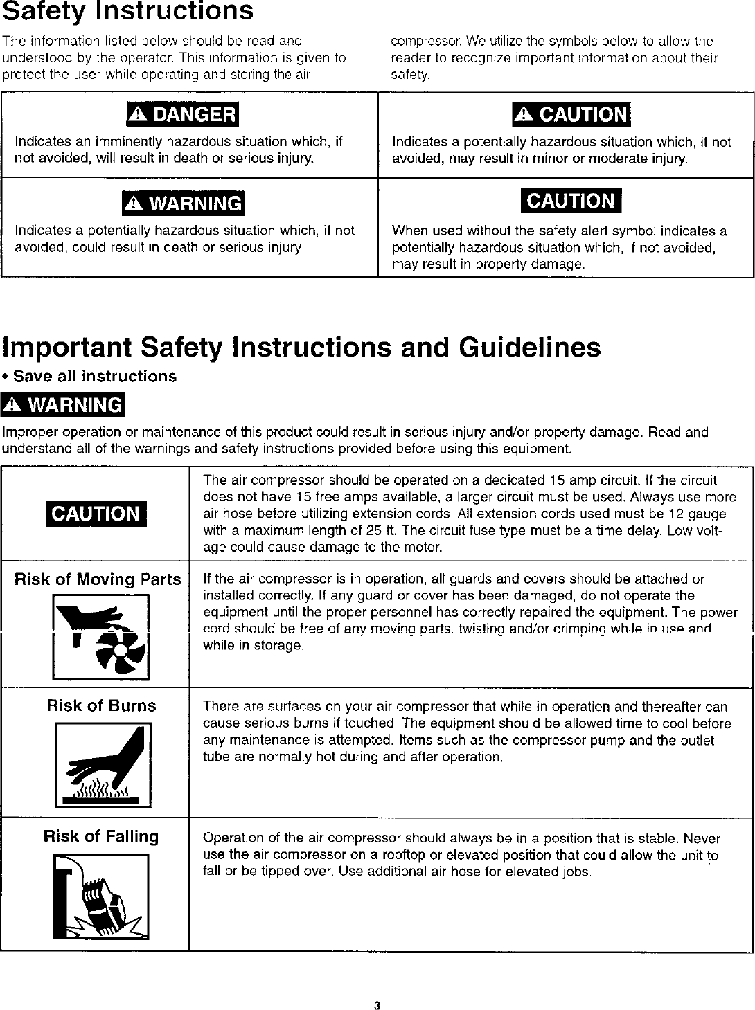 Page 3 of 11 - Craftsman Craftsman-921-1521-Users-Manual-  Craftsman-921-1521-users-manual