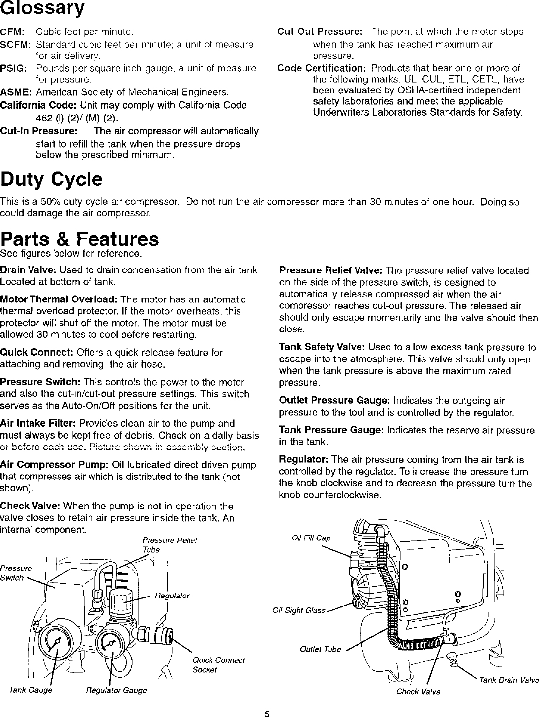 Page 5 of 11 - Craftsman Craftsman-921-1521-Users-Manual-  Craftsman-921-1521-users-manual