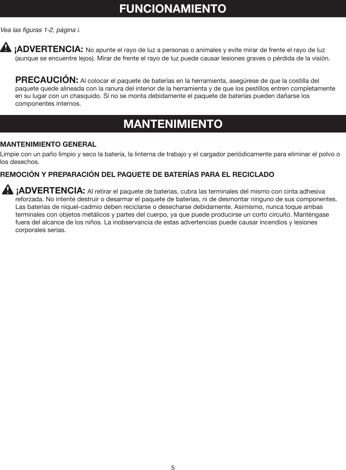 Page 10 of 12 - Craftsman Craftsman-C3-19-2-Volt-Cordless-Led-Light-Owners-Manual-  Craftsman-c3-19-2-volt-cordless-led-light-owners-manual