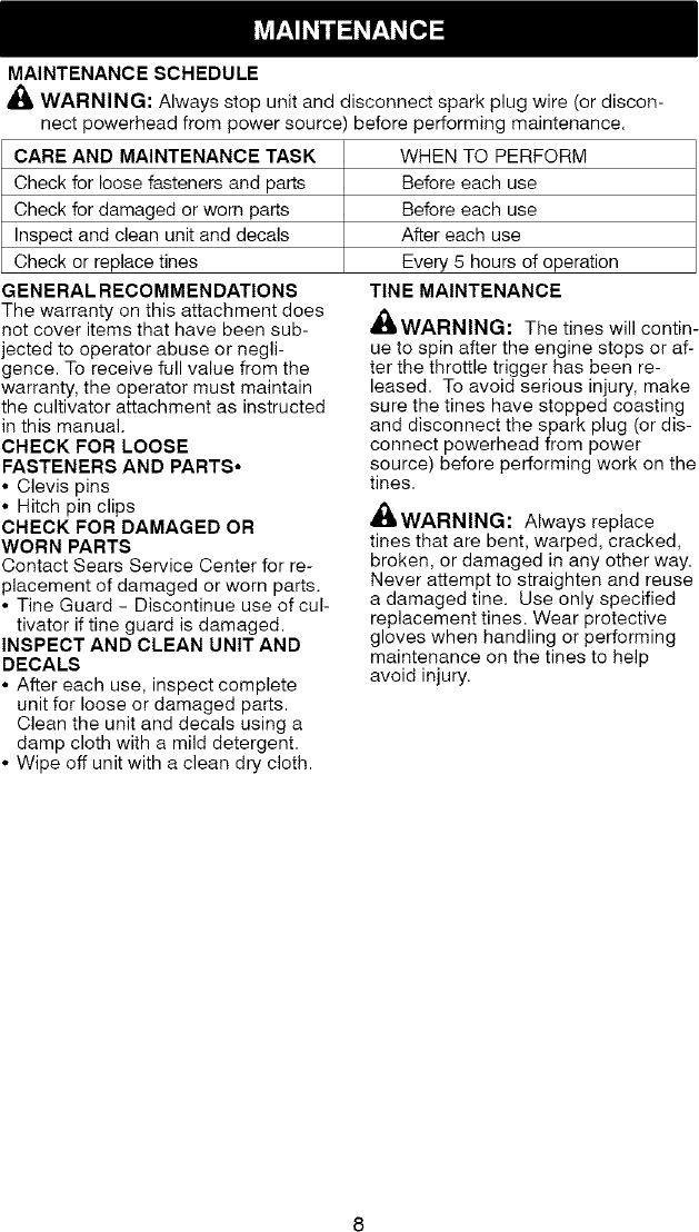 Page 8 of 9 - Craftsman Craftsman-C944-511580-Operators-Manual-  Craftsman-c944-511580-operators-manual