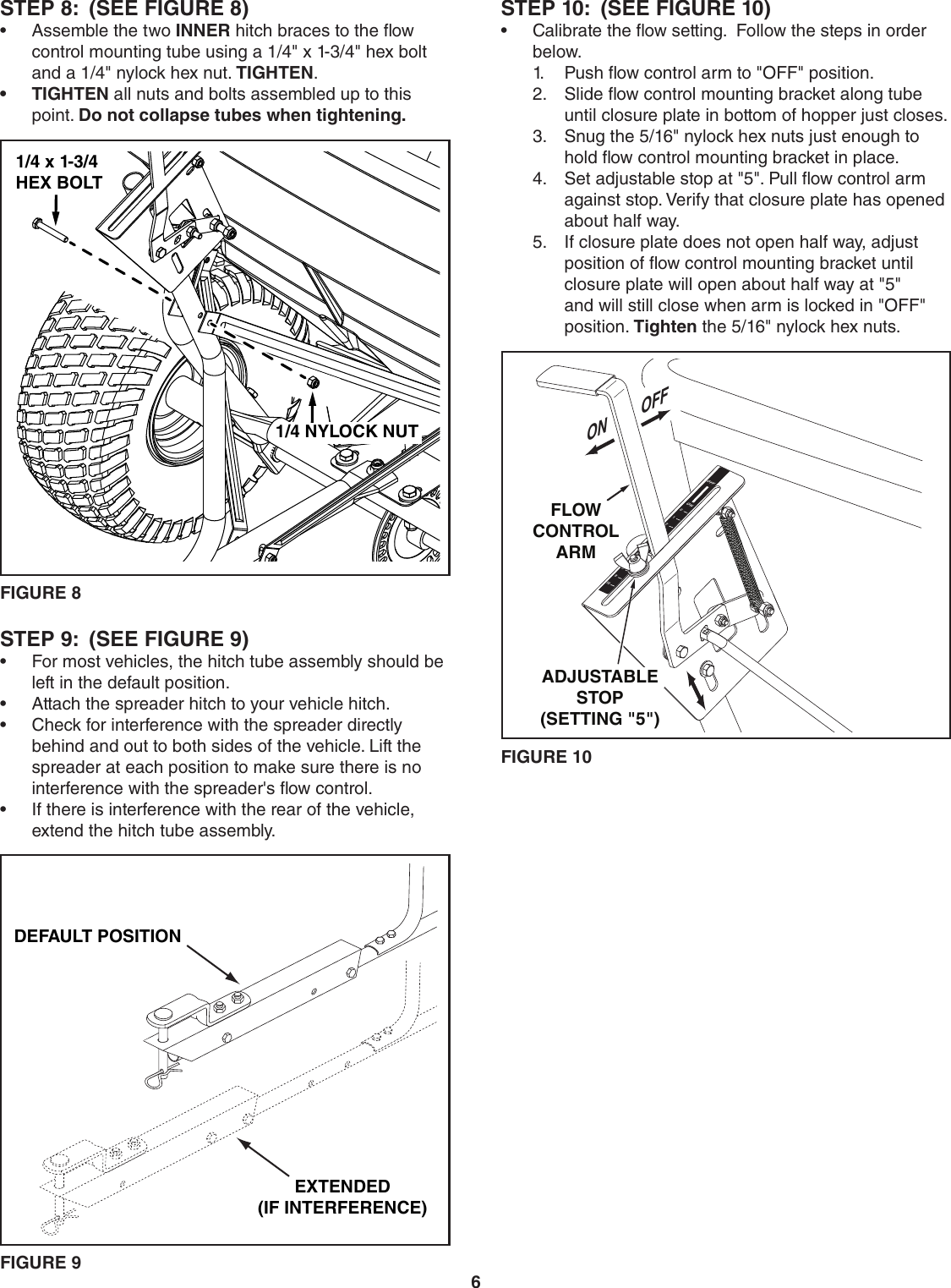 Page 6 of 12 - Craftsman Craftsman-Tow-Hitch-Fertilizer-Seed-Spreader-Owners-Manual-  Craftsman-tow-hitch-fertilizer-seed-spreader-owners-manual