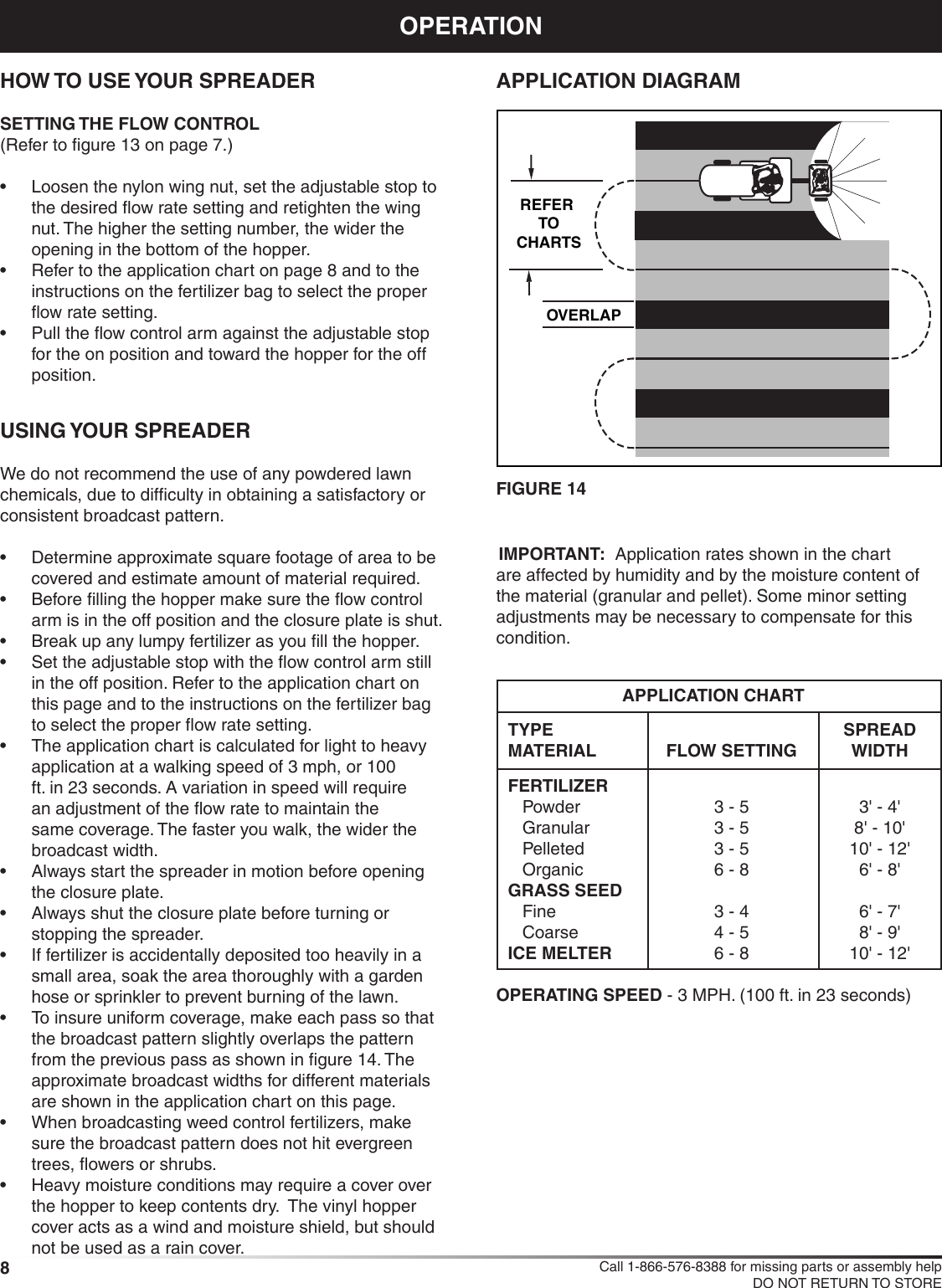 Page 8 of 12 - Craftsman Craftsman-Universal-Broadcast-Spreader-Owners-Manual-  Craftsman-universal-broadcast-spreader-owners-manual