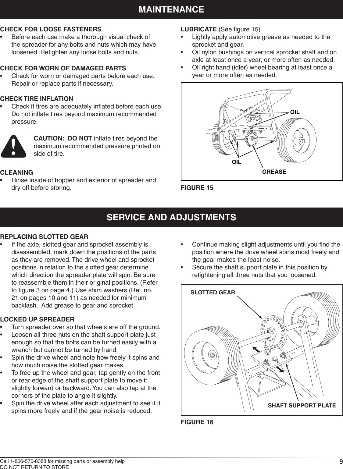 Page 9 of 12 - Craftsman Craftsman-Universal-Broadcast-Spreader-Owners-Manual-  Craftsman-universal-broadcast-spreader-owners-manual