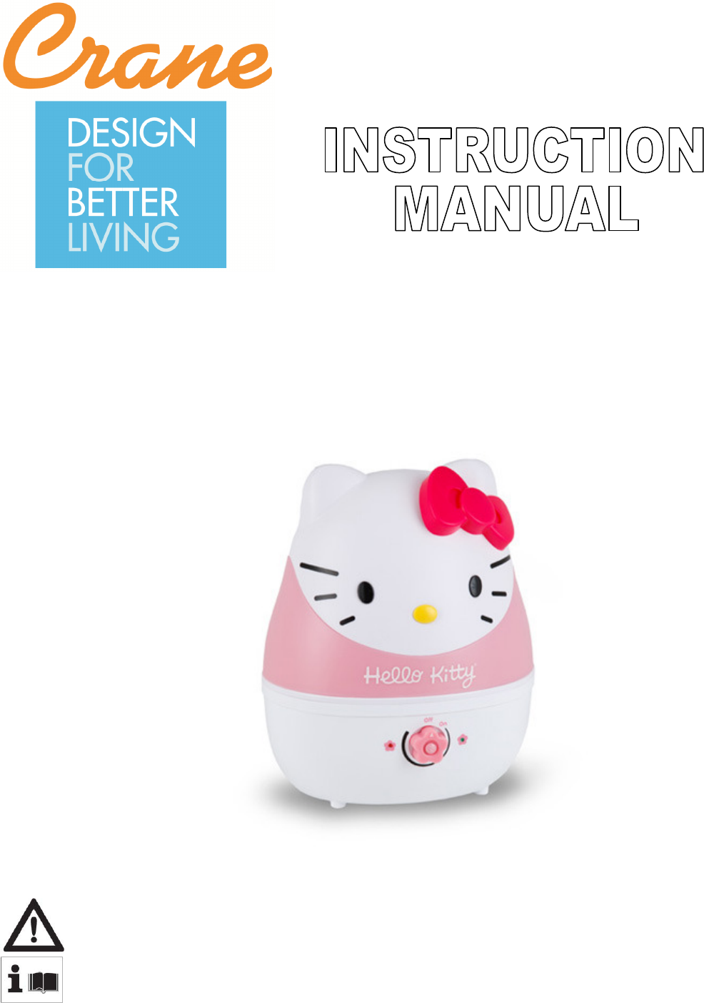 Crane EE 4109 Hello Kitty Humidifier 2012 User Manual To The Afecf9fe