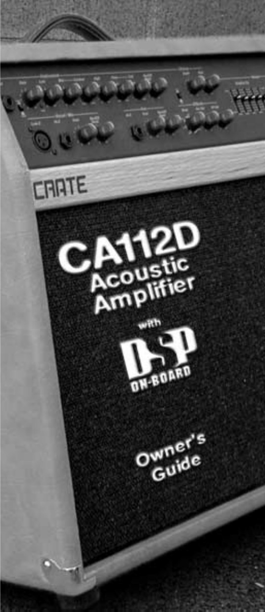 Page 1 of 6 - Crate-Amplifiers Crate-Amplifiers-Ca112D-Users-Manual-  Crate-amplifiers-ca112d-users-manual