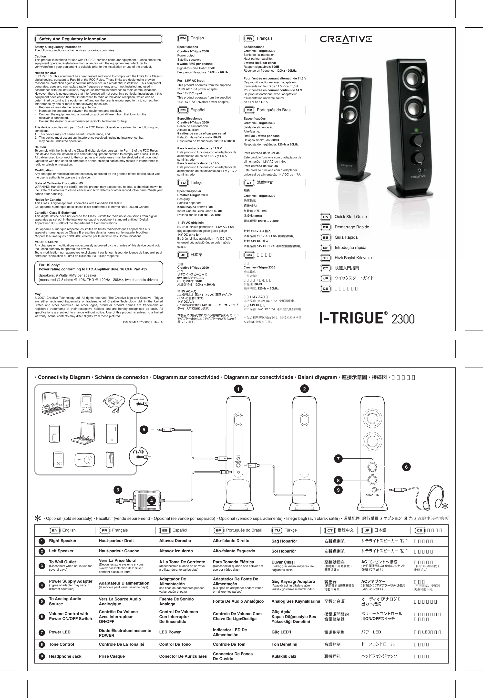 Page 1 of 1 - Creative Creative-I-Trigue-2300-Users-Manual-  Creative-i-trigue-2300-users-manual