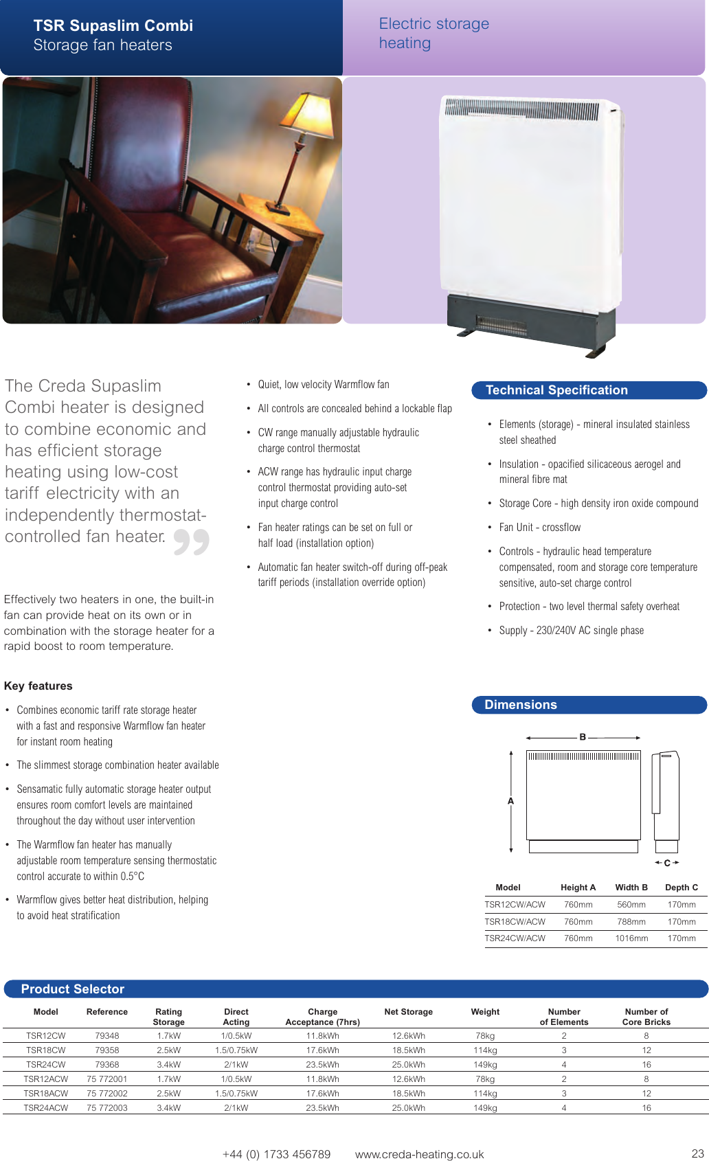 Page 2 of 5 - Creda Creda-Sfh18Aw-Users-Manual-  Creda-sfh18aw-users-manual
