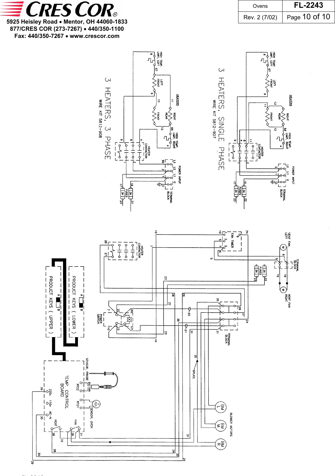 Page 10 of 10 - Cres-Cor Cres-Cor-Fl-2243-Users-Manual FL-2243_Rev. 2