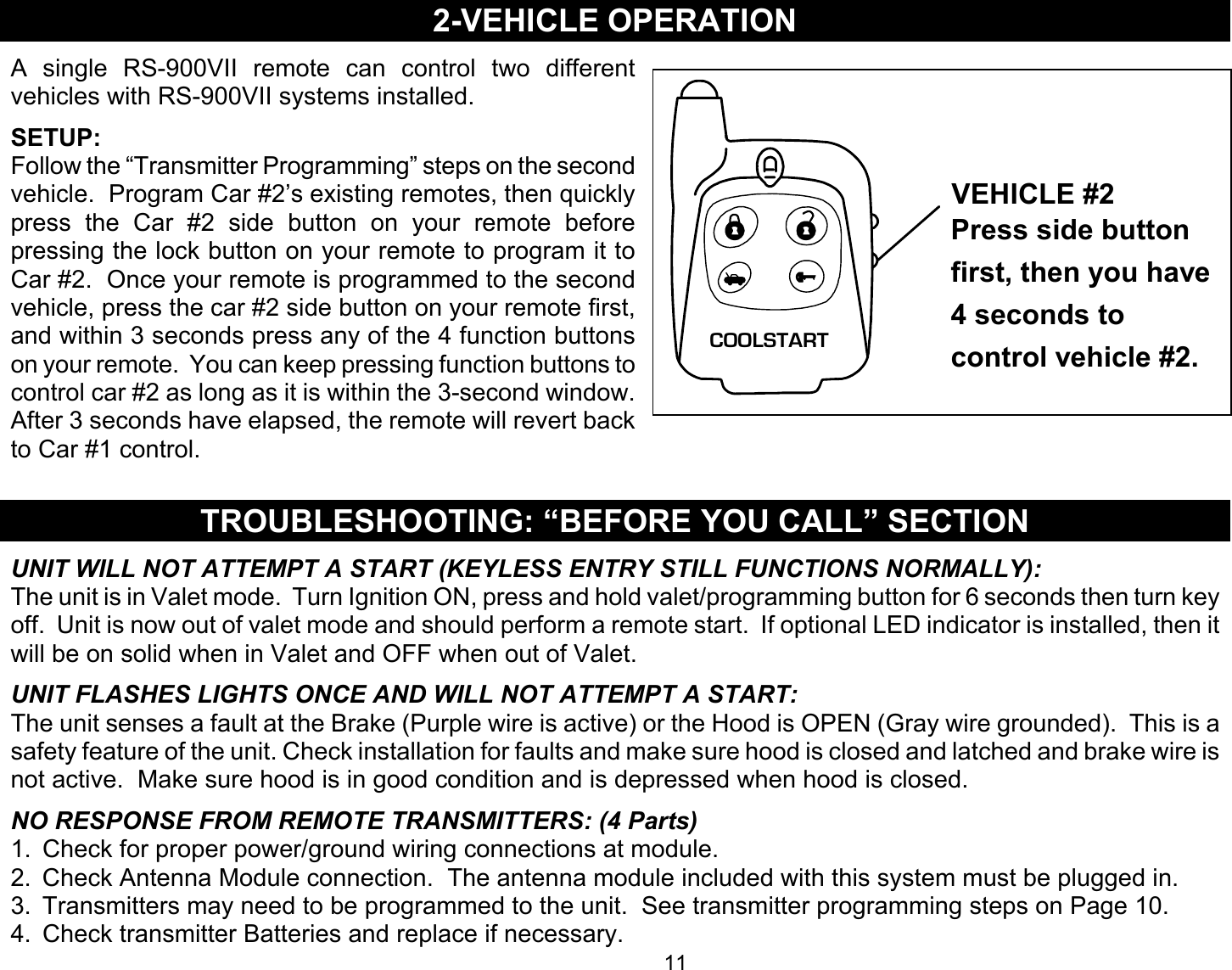 Page 11 of 12 - Crimestopper-Security-Products Crimestopper-Security-Products-Cool-Start-Rs-900-Users-Manual- CCCCCCCCCCCCCCCCCCCCCCCCCCCCCCCCCCCCCCCCCCCCCCCCCCCCCCCCCCCCCCCCCCCCCCCCCCC  Crimestopper-security-products-cool-start-rs-900-users-manual