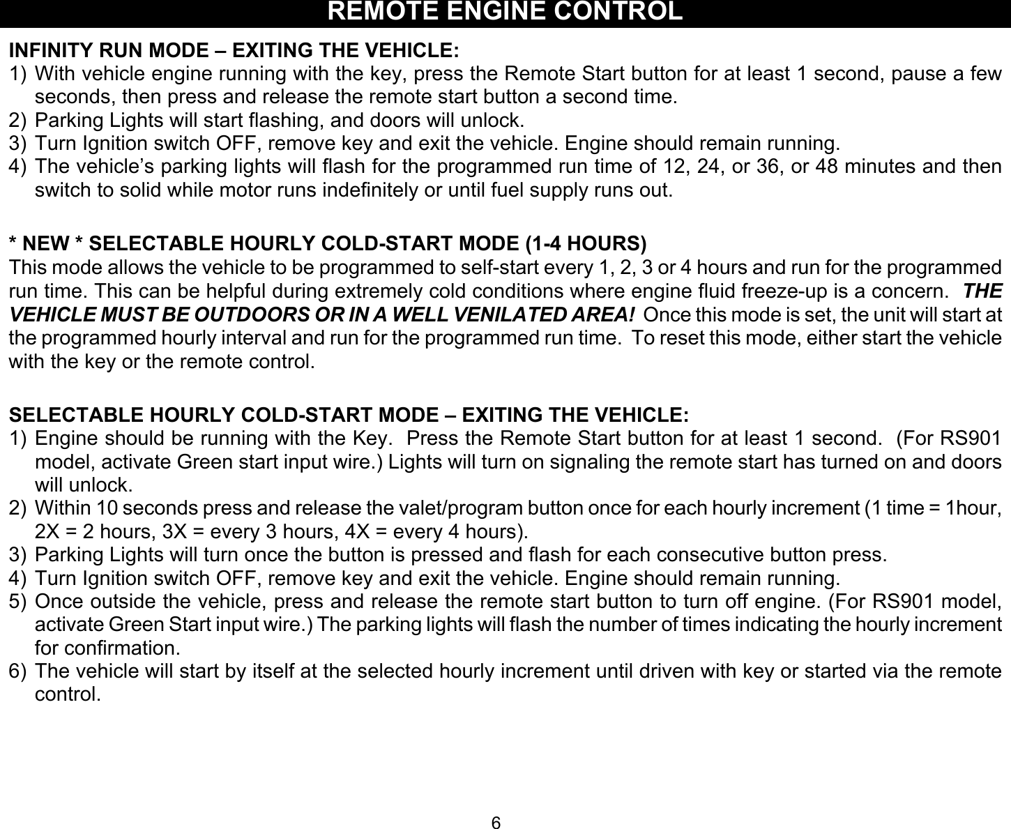 Page 6 of 12 - Crimestopper-Security-Products Crimestopper-Security-Products-Cool-Start-Rs-900-Users-Manual- CCCCCCCCCCCCCCCCCCCCCCCCCCCCCCCCCCCCCCCCCCCCCCCCCCCCCCCCCCCCCCCCCCCCCCCCCCC  Crimestopper-security-products-cool-start-rs-900-users-manual