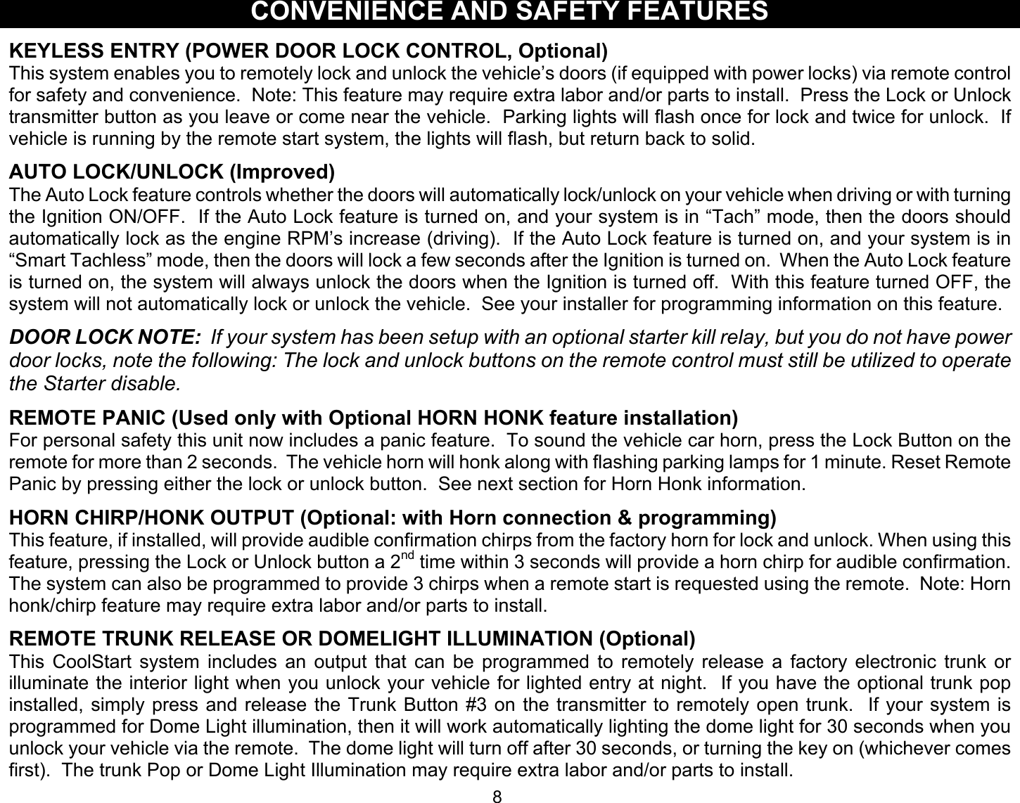 Page 8 of 12 - Crimestopper-Security-Products Crimestopper-Security-Products-Cool-Start-Rs-900-Users-Manual- CCCCCCCCCCCCCCCCCCCCCCCCCCCCCCCCCCCCCCCCCCCCCCCCCCCCCCCCCCCCCCCCCCCCCCCCCCC  Crimestopper-security-products-cool-start-rs-900-users-manual