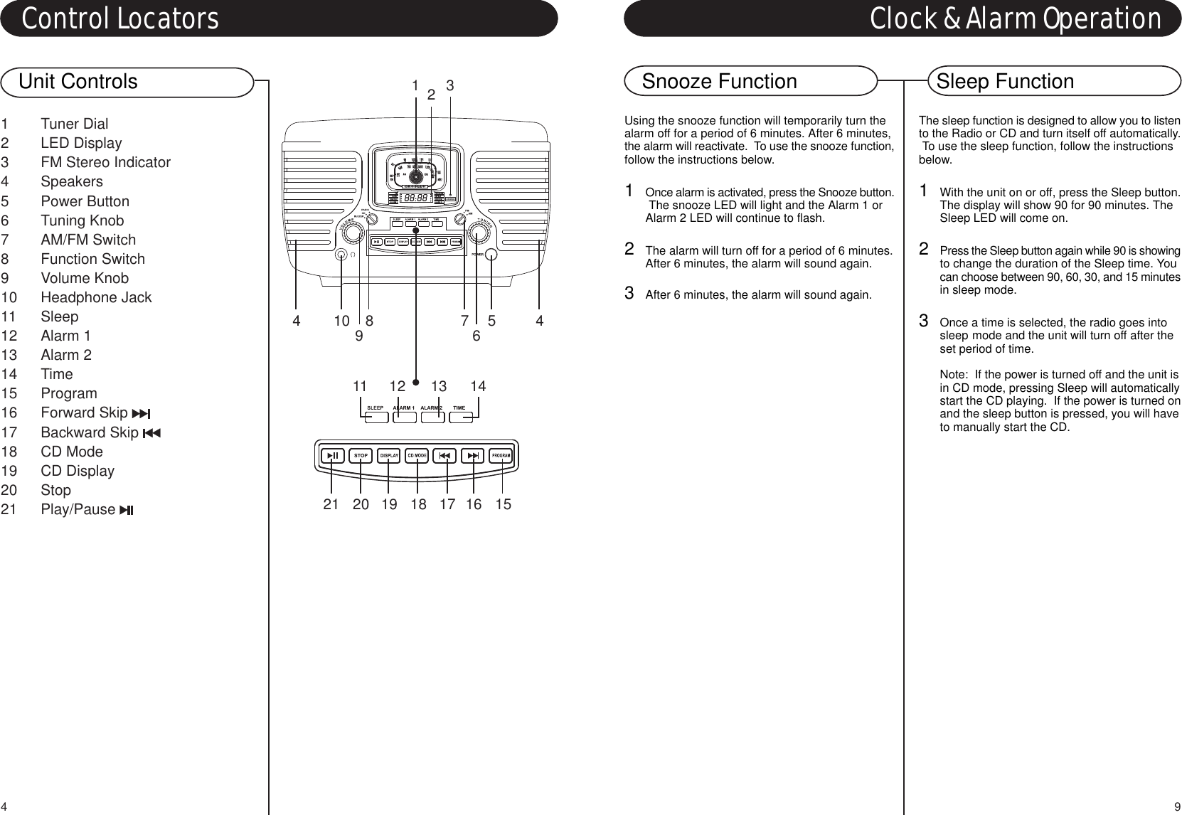 Page 5 of 7 - Crosley-Radio Crosley-Radio-Corsair-Cr612-Users-Manual-  Crosley-radio-corsair-cr612-users-manual