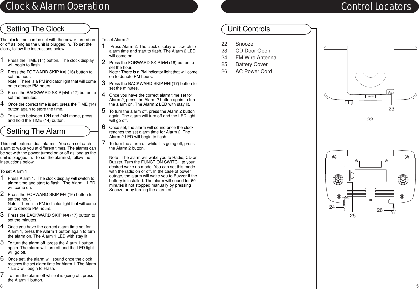 Page 6 of 7 - Crosley-Radio Crosley-Radio-Corsair-Cr612-Users-Manual-  Crosley-radio-corsair-cr612-users-manual