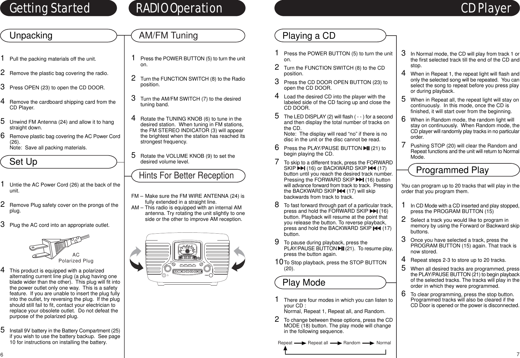 Page 7 of 7 - Crosley-Radio Crosley-Radio-Corsair-Cr612-Users-Manual-  Crosley-radio-corsair-cr612-users-manual
