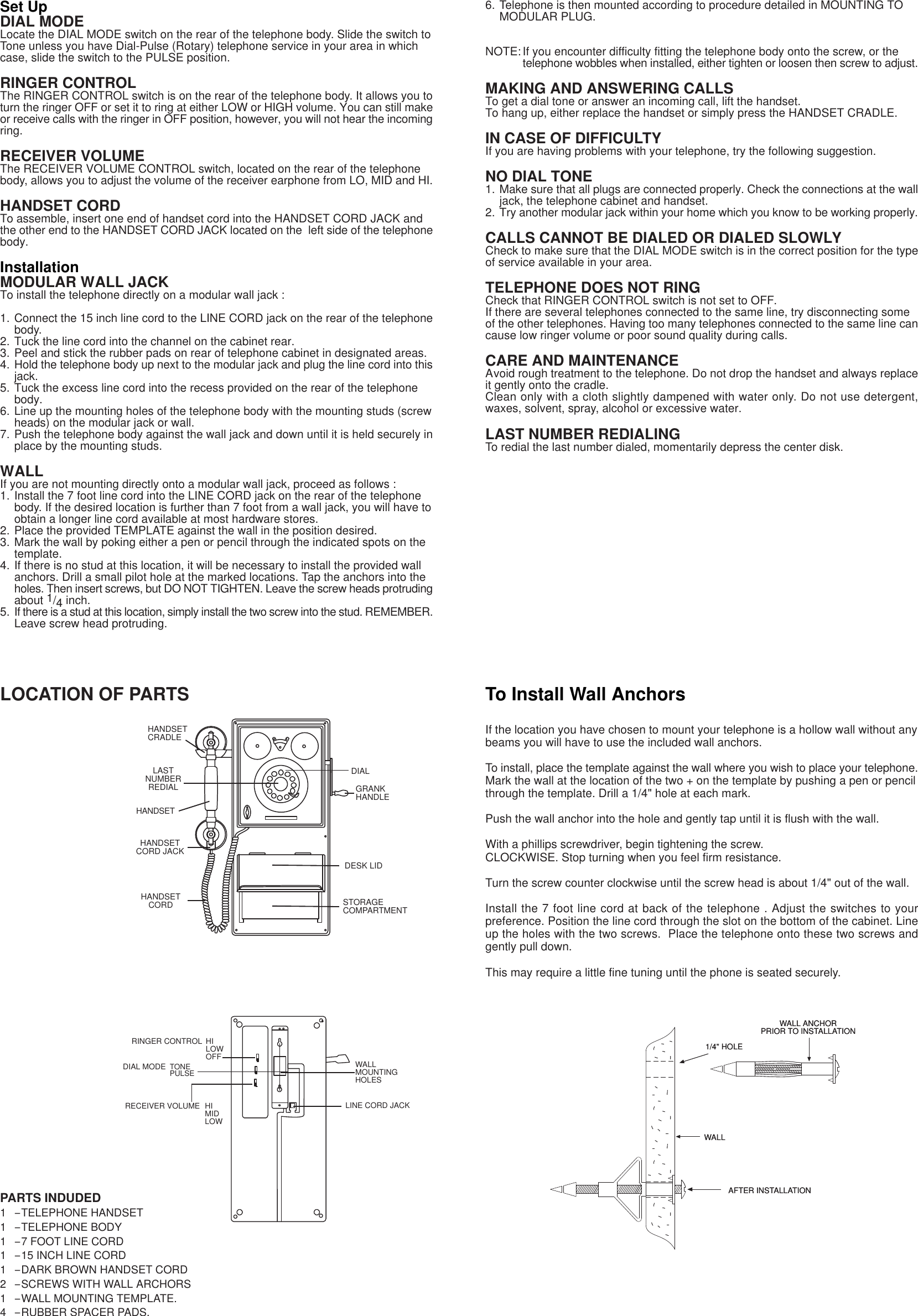 Page 2 of 2 - Crosley-Radio Crosley-Radio-Cr91-Users-Manual-  Crosley-radio-cr91-users-manual
