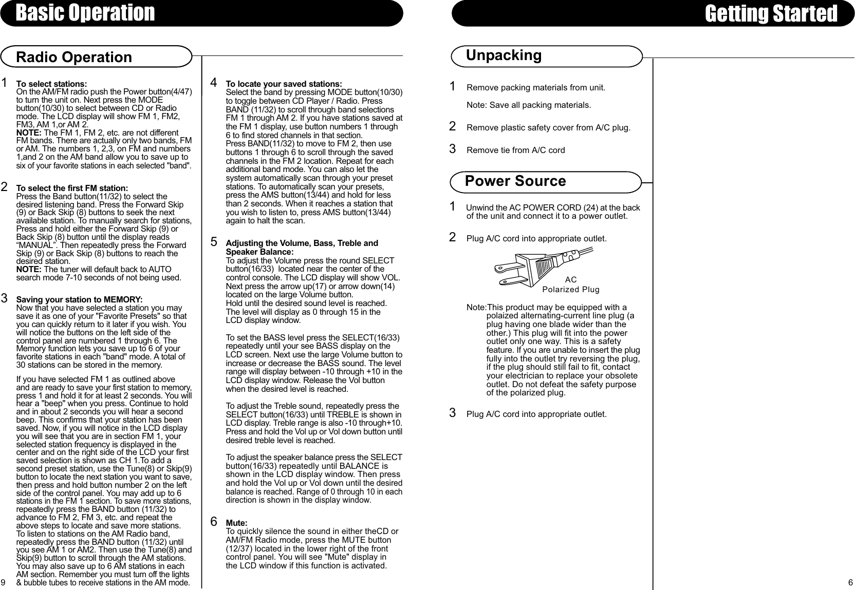 Page 4 of 8 - Crosley-Radio Crosley-Radio-Full-Size-Jukebox-Cr12-10-Users-Manual- 910-280500-0010-100.FH10  Crosley-radio-full-size-jukebox-cr12-10-users-manual