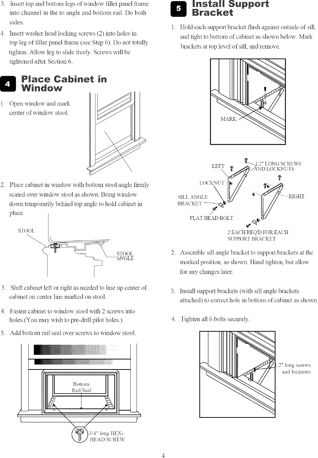 Page 4 of 8 - Crosley CAE18ESR1 User Manual  AIR CONDITIONER - Manuals And Guides L0703248