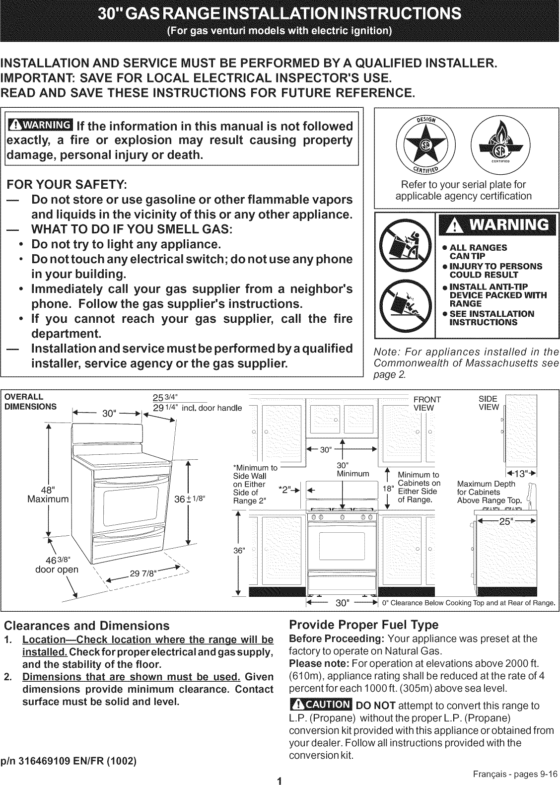 Crosley Electric Stove Manual