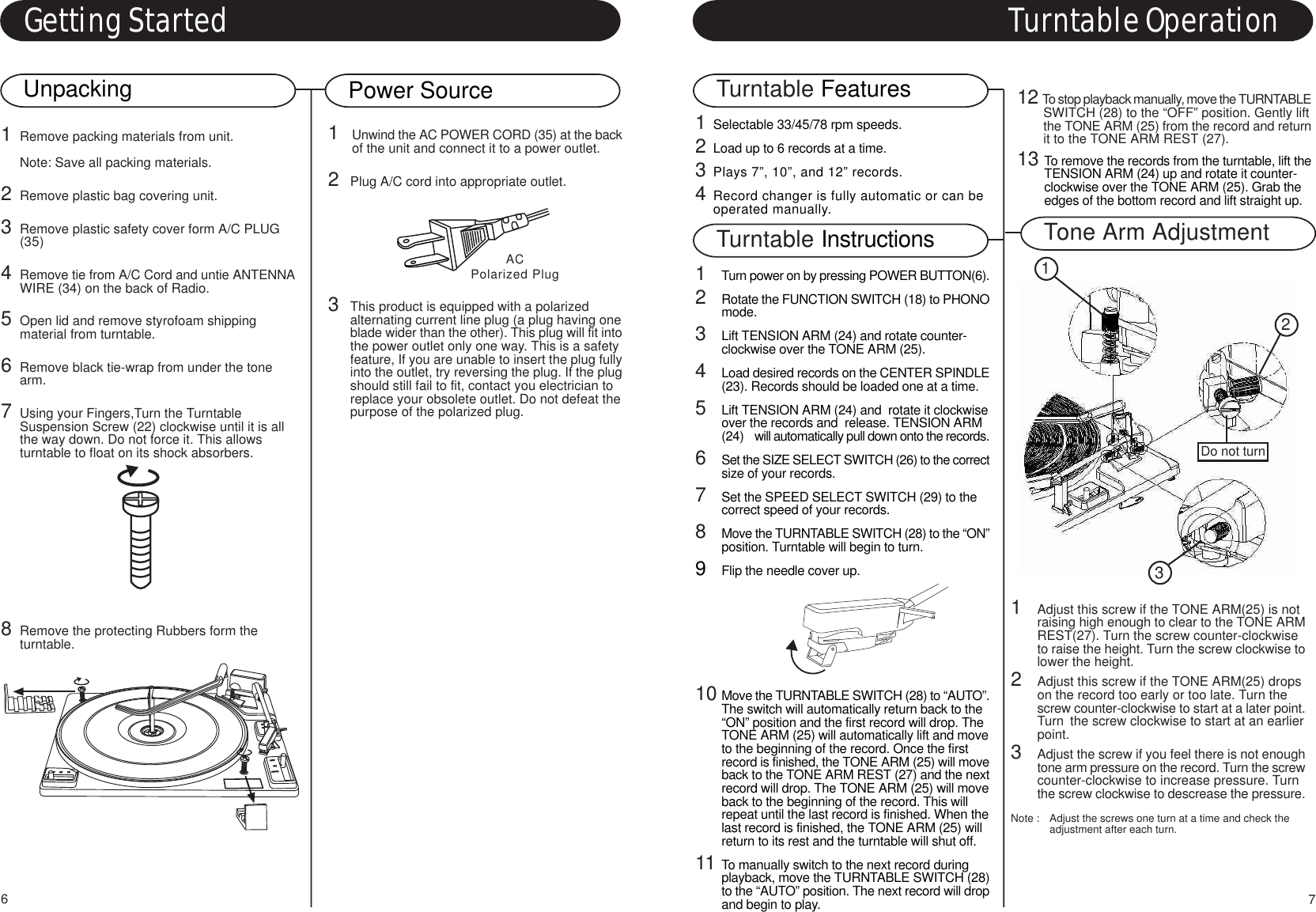 Page 7 of 7 - Crosley Crosley-Cr74-S-Users-Manual-  Crosley-cr74-s-users-manual