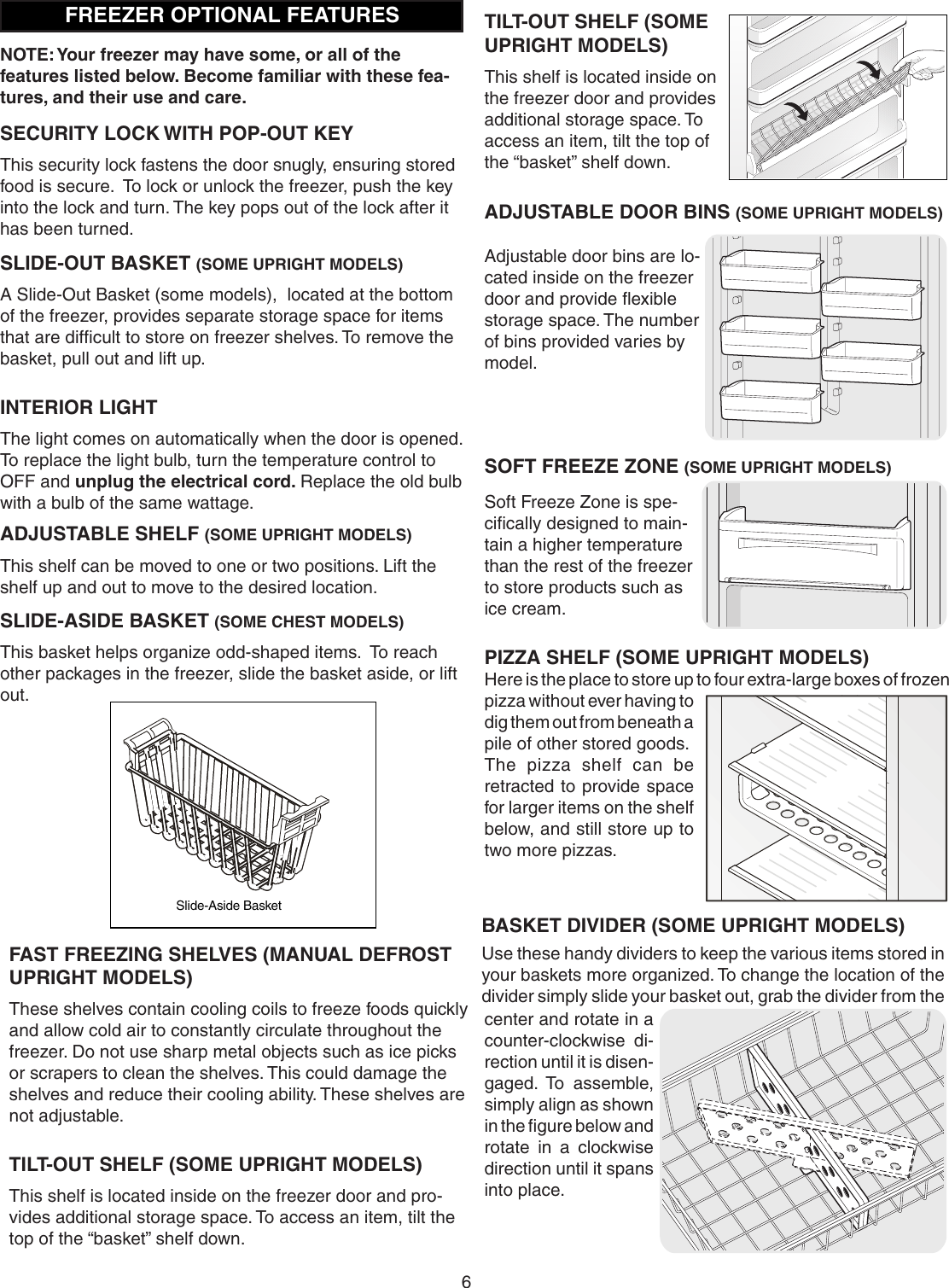 Page 6 of 11 - Crosley Crosley-Defrost--Owner-S-Manual