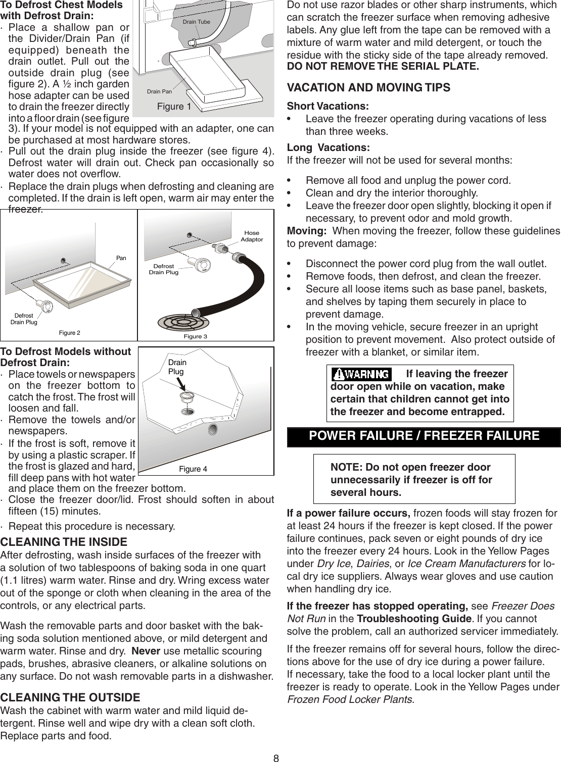 Page 8 of 11 - Crosley Crosley-Defrost--Owner-S-Manual