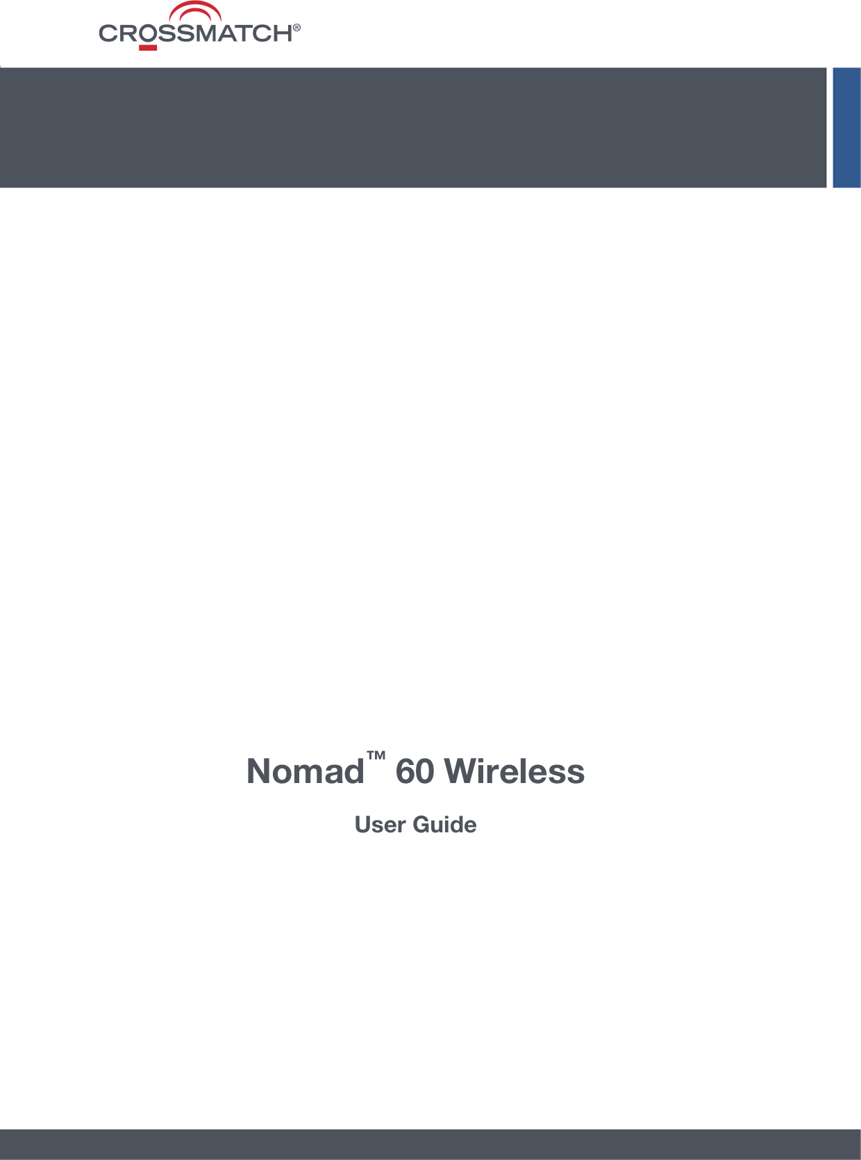 Nomad™ 60 WirelessUser Guide