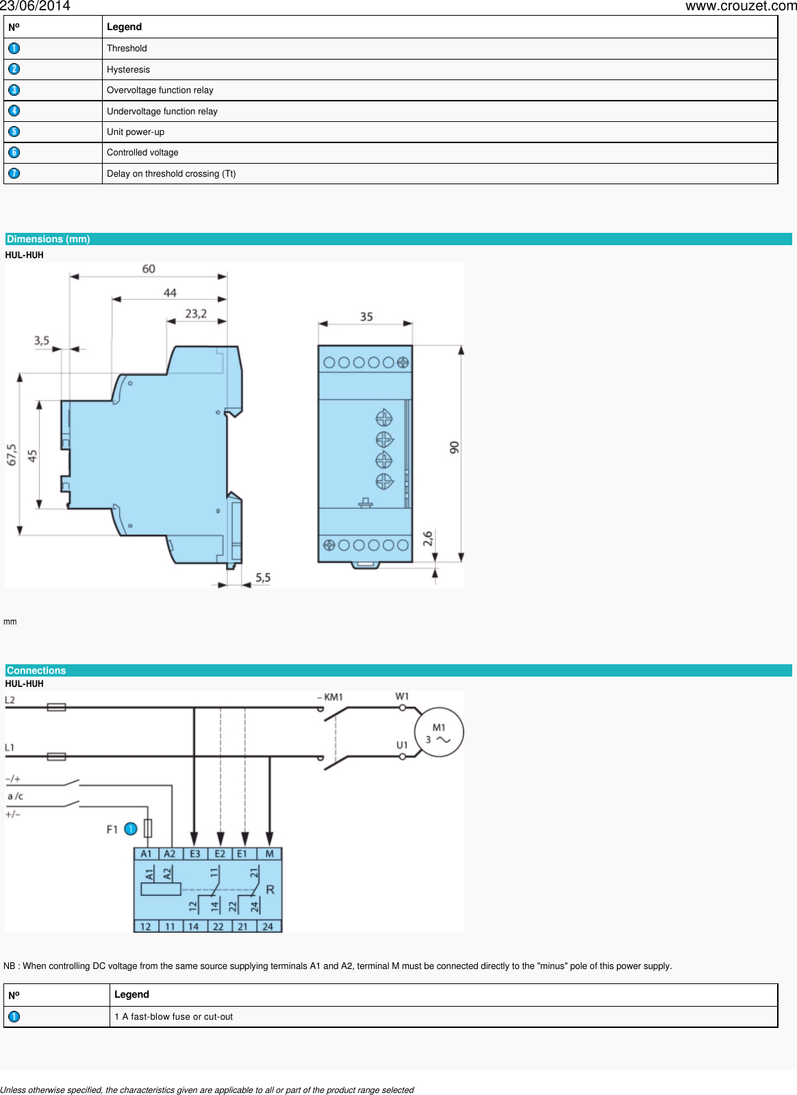 Page 4 of 5 - C-lynx-control-relays-voltage-control-multi-function-voltage-control-relay-35-mm-huh-Part Number-84872130