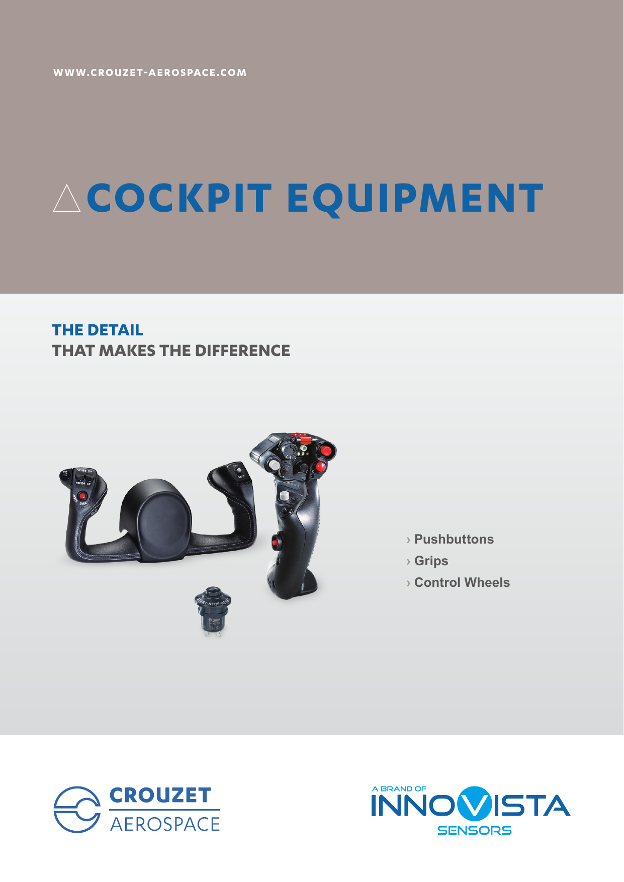 Cockpit EQUIPMENT Crouzet Aerospace Catalog 2015