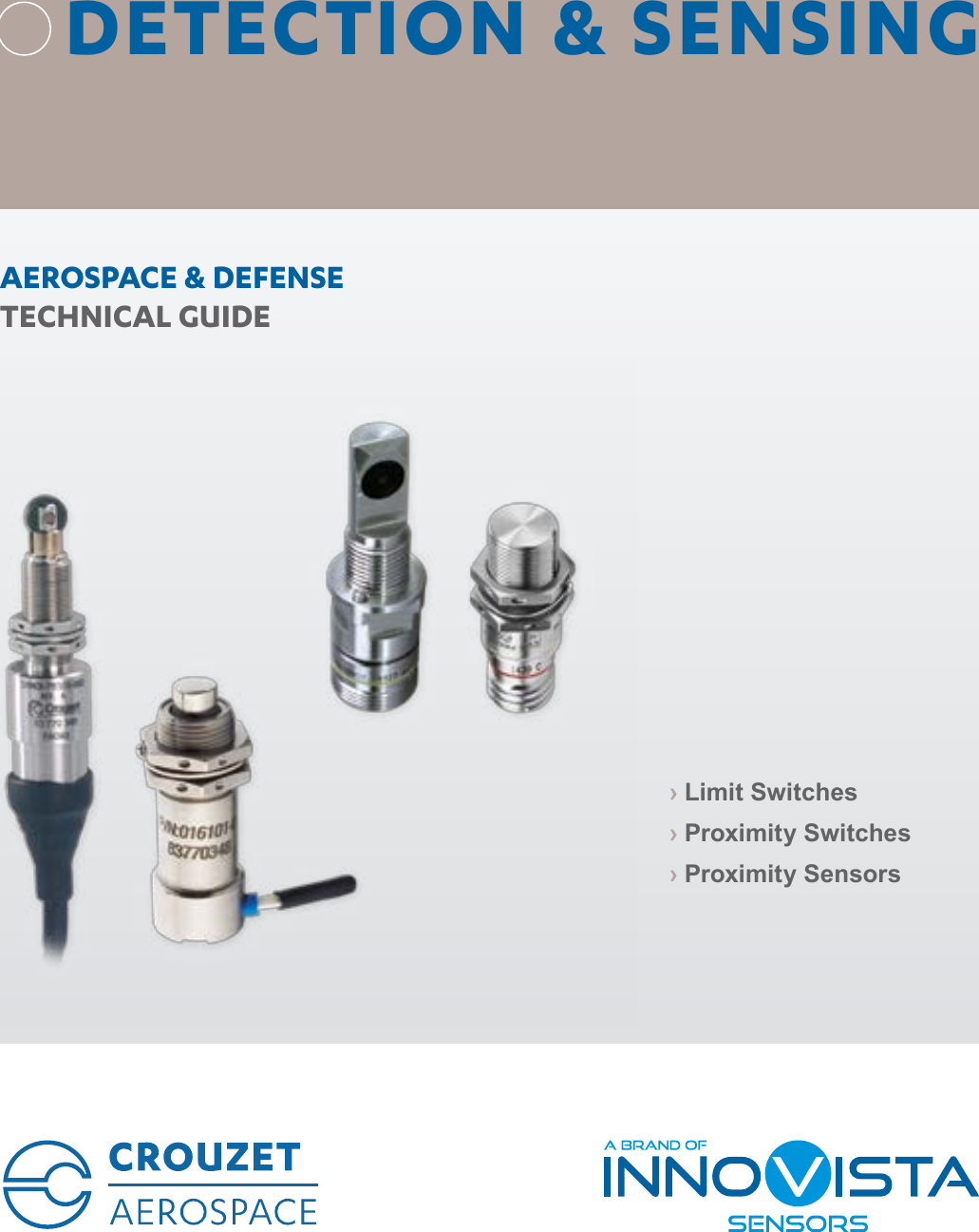 Detection & Sensing Crouzet Aerospace Catalog