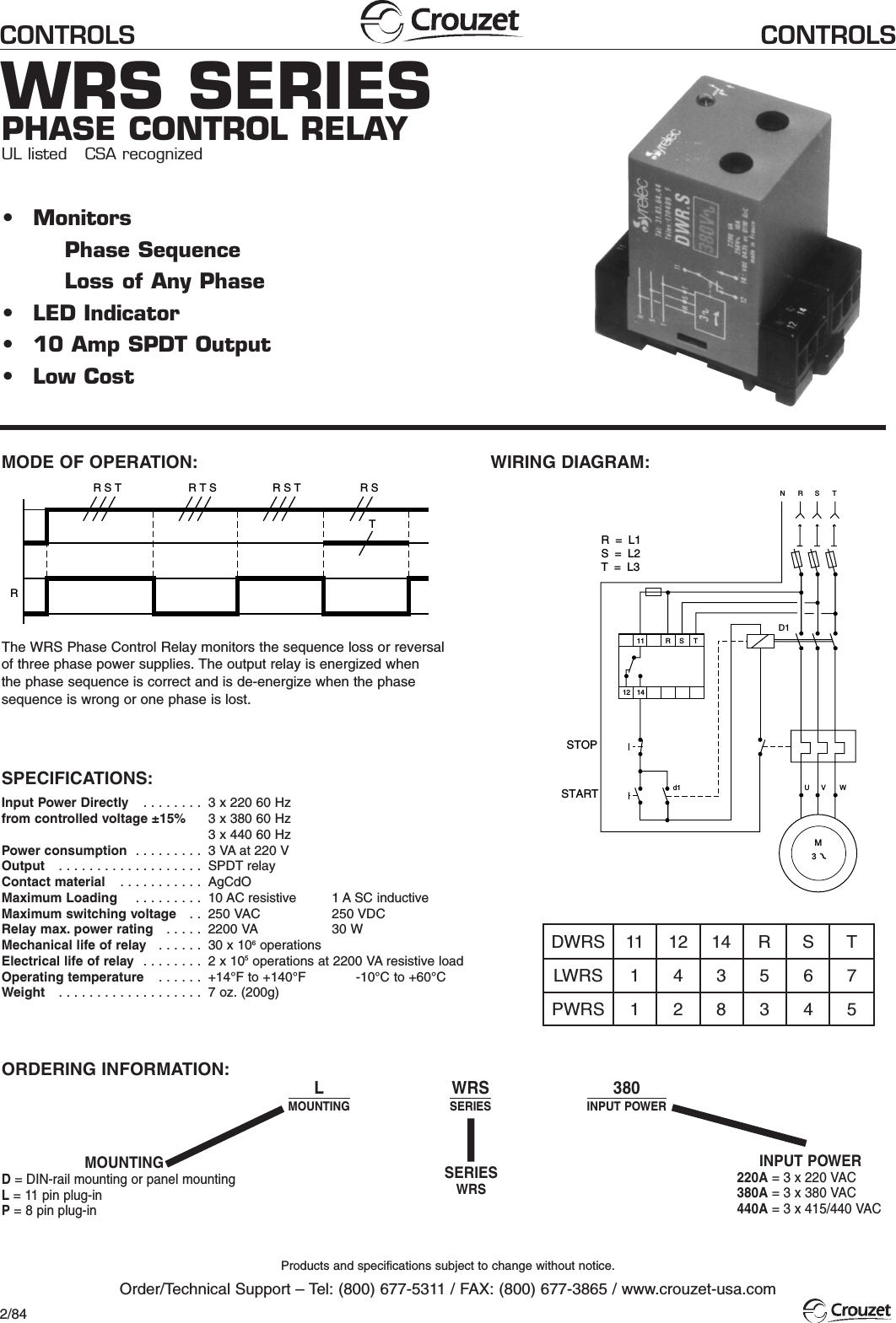 Page 4 of 4 - Automation Controls Catalog  Phase Monitoring Relays