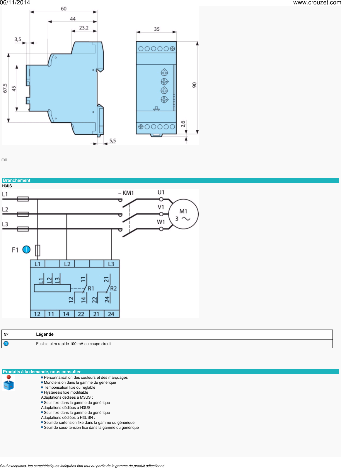 Page 4 of 4 - Relais-de-controle-controle-de-phase-montage-rail-din-controle-de-tension-triphasee-17-5-mm-35-mm-h3us-Ref-84873220