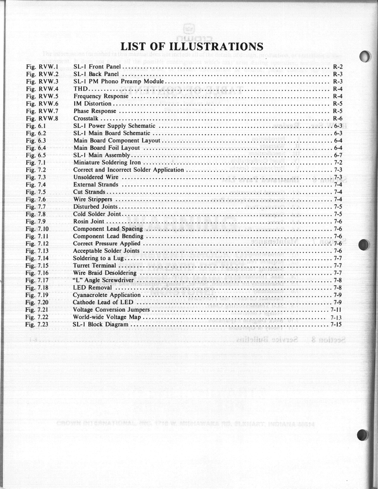 Page 3 of 8 - Crown-Audio Crown-Audio-Sl-1-Users-Manual- The  Crown-audio-sl-1-users-manual
