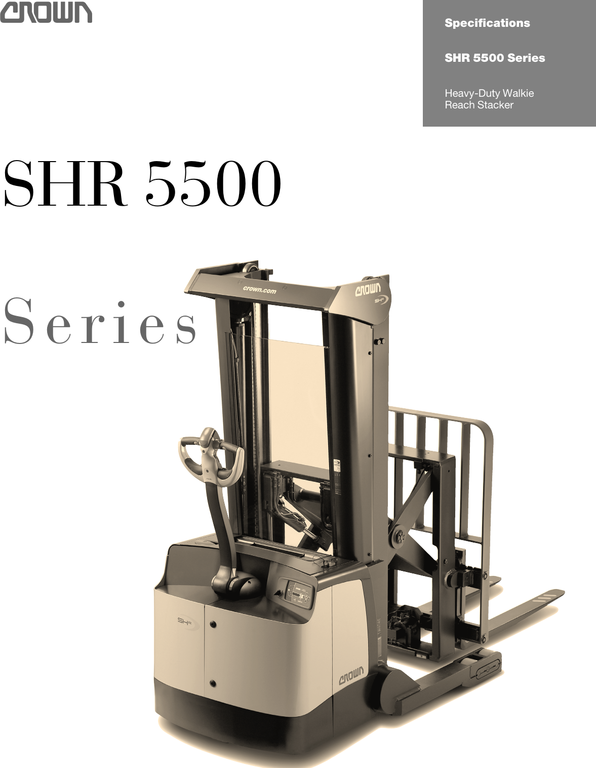 Page 1 of 6 - Crown-Equipment Crown-Equipment-Shr-5500-Series-Users-Manual- SF14906 1-08, -6 @ Normalize  Crown-equipment-shr-5500-series-users-manual