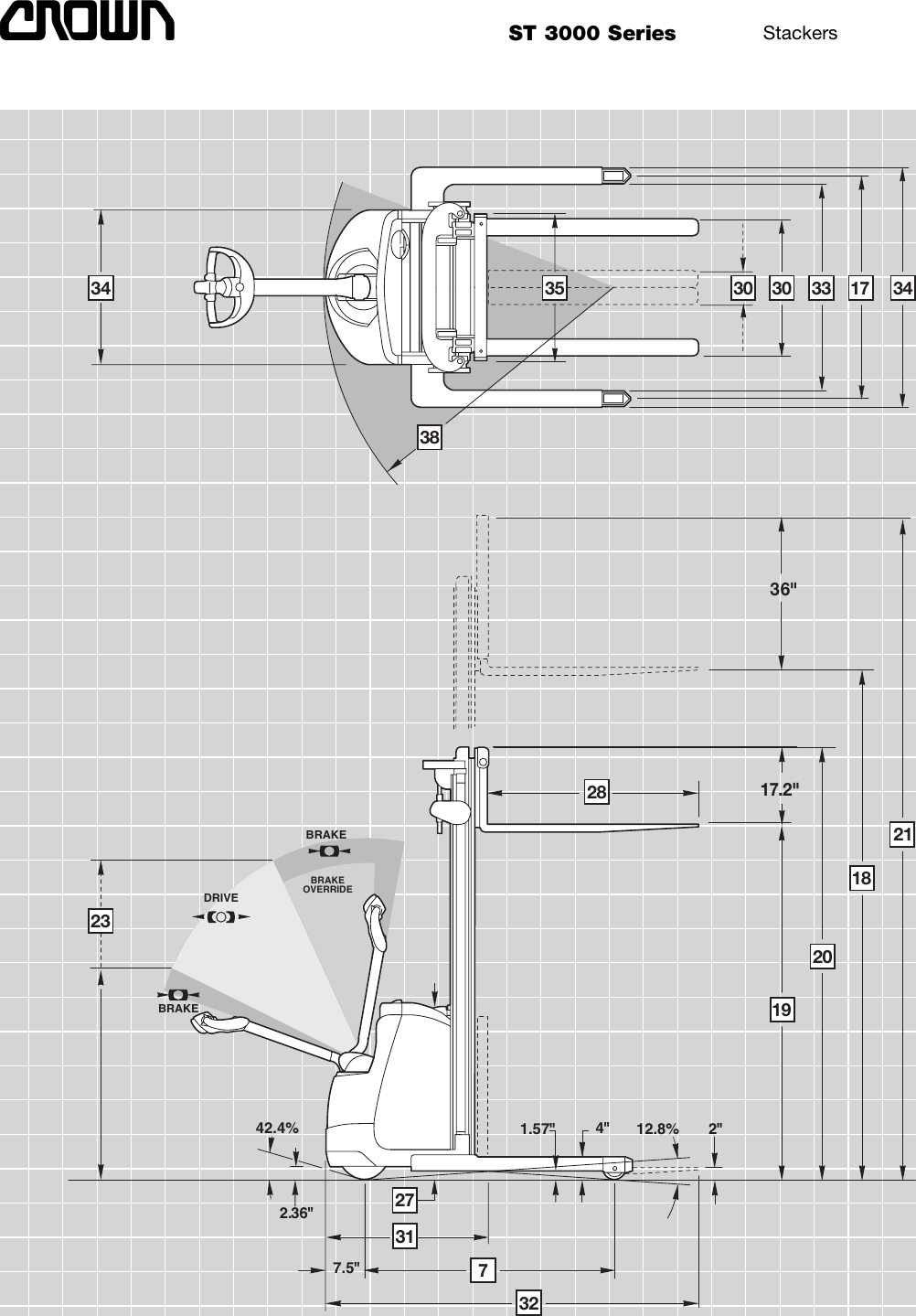 Page 2 of 8 - Crown-Equipment Crown-Equipment-St-3000-Series-Users-Manual-  Crown-equipment-st-3000-series-users-manual