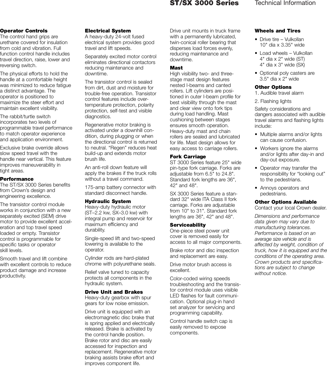 Page 7 of 8 - Crown-Equipment Crown-Equipment-St-3000-Series-Users-Manual-  Crown-equipment-st-3000-series-users-manual