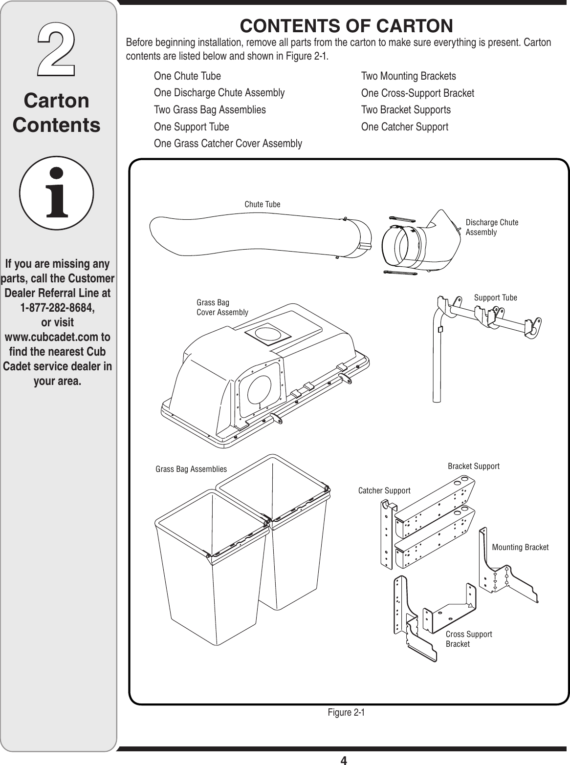 Page 4 of 12 - Cub-Cadet Cub-Cadet-19A70001000-Operators-Manual-  Cub-cadet-19a70001000-operators-manual
