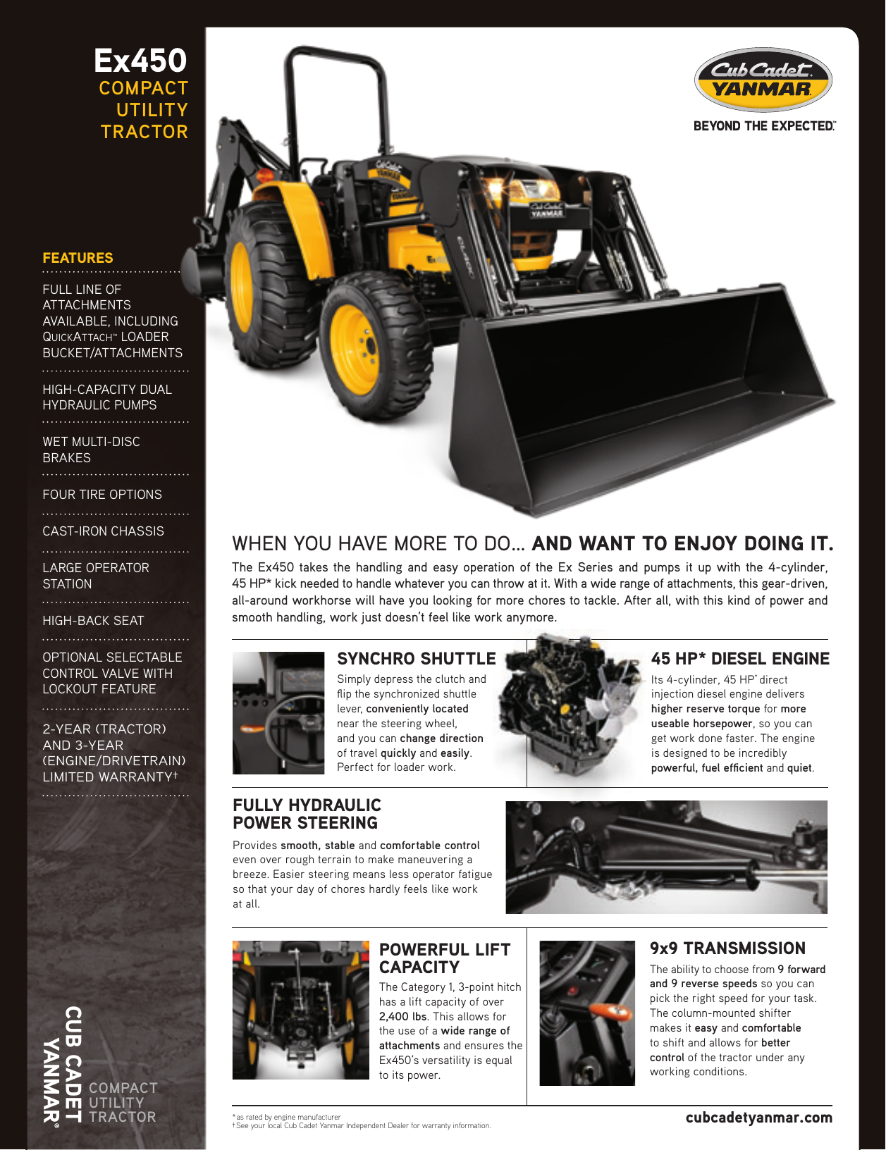 Page 1 of 4 - Cub-Cadet Cub-Cadet-Ex450-Users-Manual- 773-03698_Ex450SS.R3  Cub-cadet-ex450-users-manual