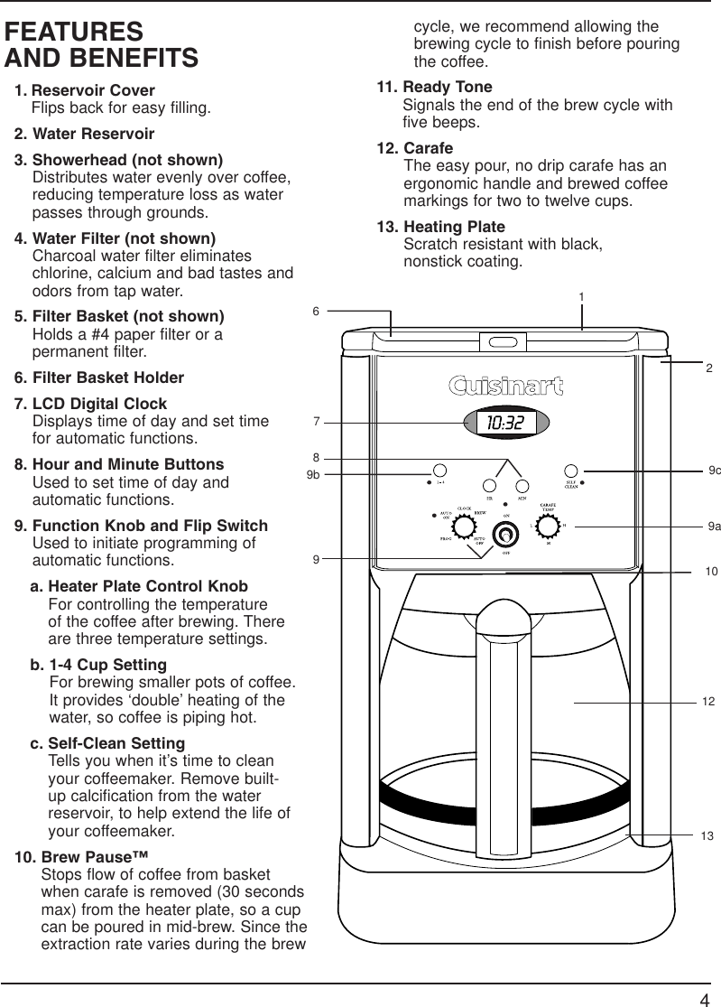 30 Cuisinart Coffee Maker Parts Diagram - Wiring Diagram Database