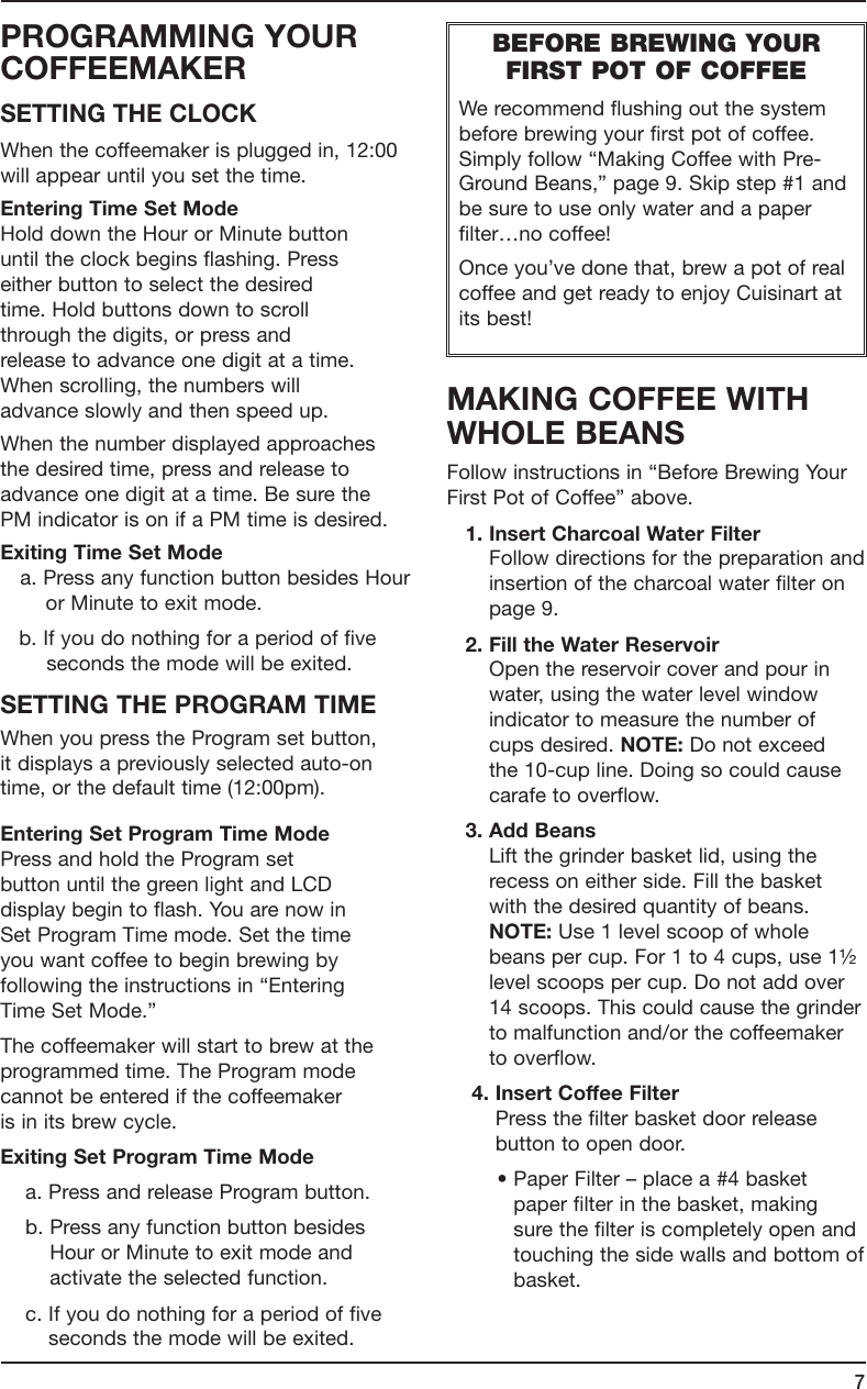 Cuisinart Grind And Brew Thermal Dgb 650 Users Manual 09CE17183_dgb650bc_ib