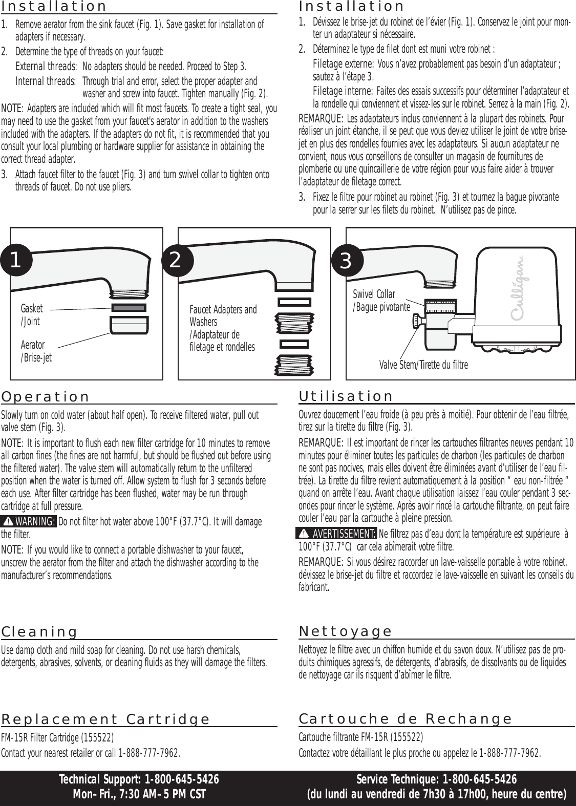 Page 2 of 4 - Culligan Culligan-Fm-15-Users-Manual- Culligan-fm-15-users-manual