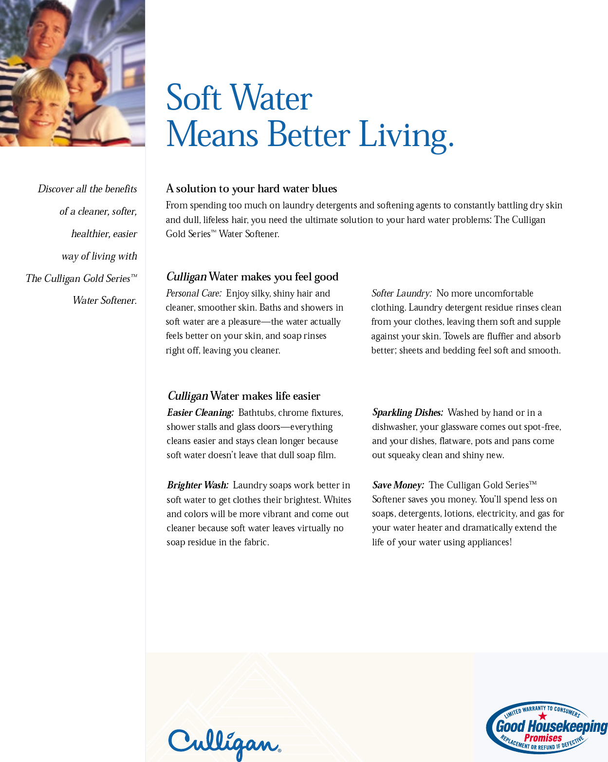 Page 2 of 9 - Culligan Culligan-Gold-Series-Users-Manual- Gold Softener Culligan-gold-series-users-manual