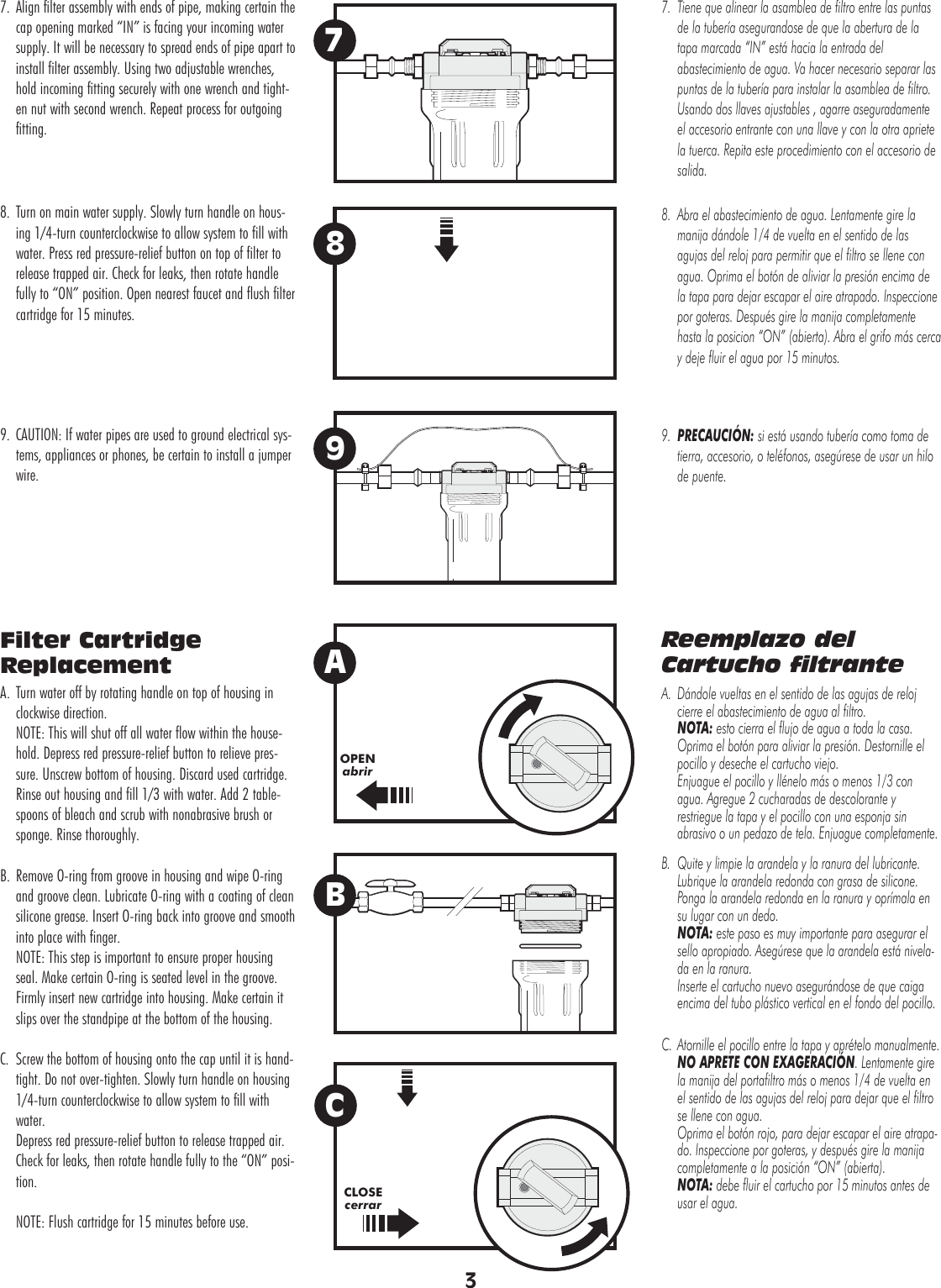 Page 3 of 6 - Culligan Culligan-Water-Dispenser-Hf-360-Users-Manual- 145052 HF-360  Culligan-water-dispenser-hf-360-users-manual
