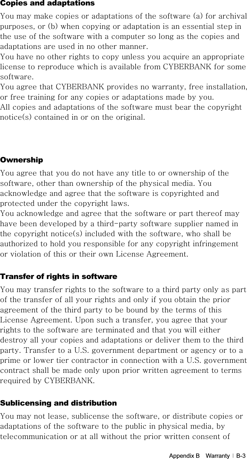 GAppendix B    Warranty   B-3Copies and adaptations GGGGGGGGGOPGGGSGGOPGGGGGGGGGGGGGGGGGGGGGGGGGGGGGGUGGGGGGGGGGGGGGGGGGGGjilyihurGGGUGGGGjilyihurGGGSGGSGGGGGGGGGGGUGhGGGGGGGGGGGOPGGGGGGUGGGGOwnershipGGGGGGGGGGGGGGSGGGGGGGUGGGGGGGGGGGGGGGUGGGGGGGGGGGGGGGGGTGGGGGGGOPGGGGSGGGG¡GGGGGGGGGGGGGGGGsGhUGTransfer of rights in software GGGGGGGGGGGGGGGGGGGGGGGGGGGGGGGGGGGGGGGGGsGhUG|GGGSGGGGGGGGGGGGGGGGGGGGGGGGGGGGUG{GGG|UzUGGGGGGGGGGGGGGGGG|UzUGGGGGGGGGGGGGGGjilyihurUGSublicensing and distribution GGGSGGGSGGGGGGGGGGGGGGSGGGGGGGGGGGG