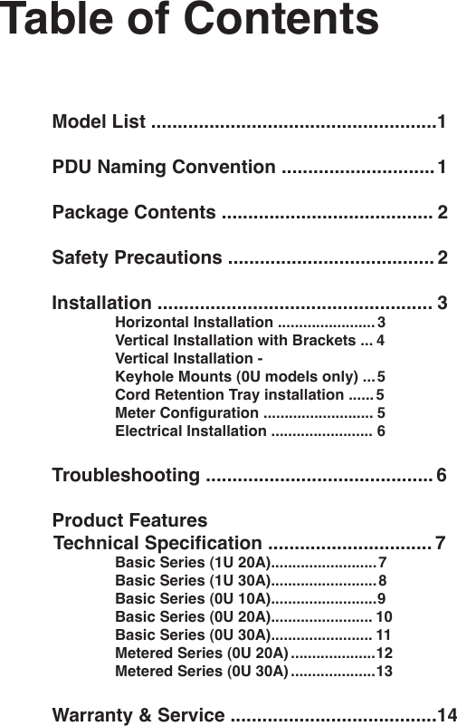 Page 2 of 10 - Cyberpower Cyberpower-K01-0000083-00-Users-Manual- Cover  Cyberpower-k01-0000083-00-users-manual