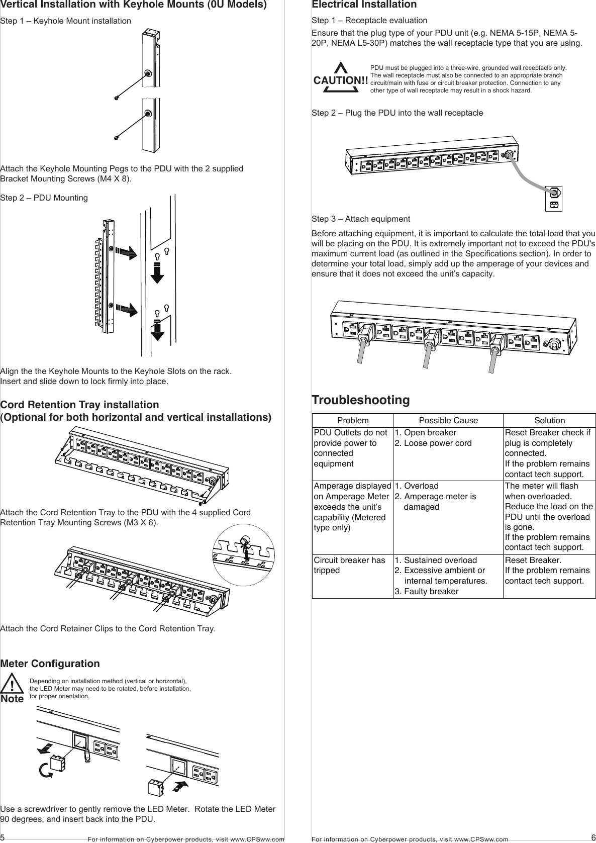 Page 5 of 10 - Cyberpower Cyberpower-K01-0000083-00-Users-Manual- Cover  Cyberpower-k01-0000083-00-users-manual