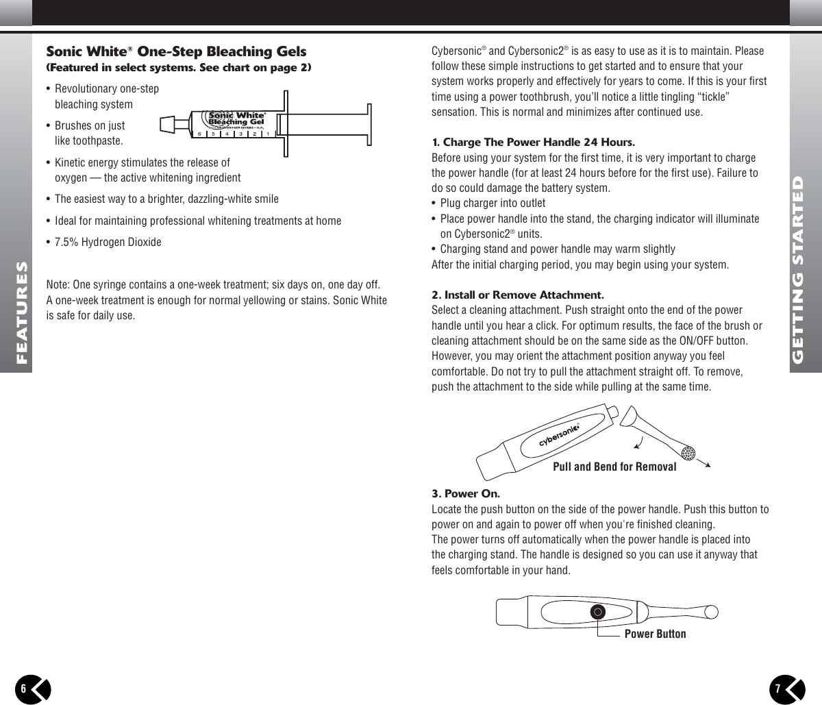 Page 5 of 8 - Cybersonic Cybersonic-Power-Toothbrush-Users-Manual- 05-AMD-003 C1-C2 Manual  Cybersonic-power-toothbrush-users-manual