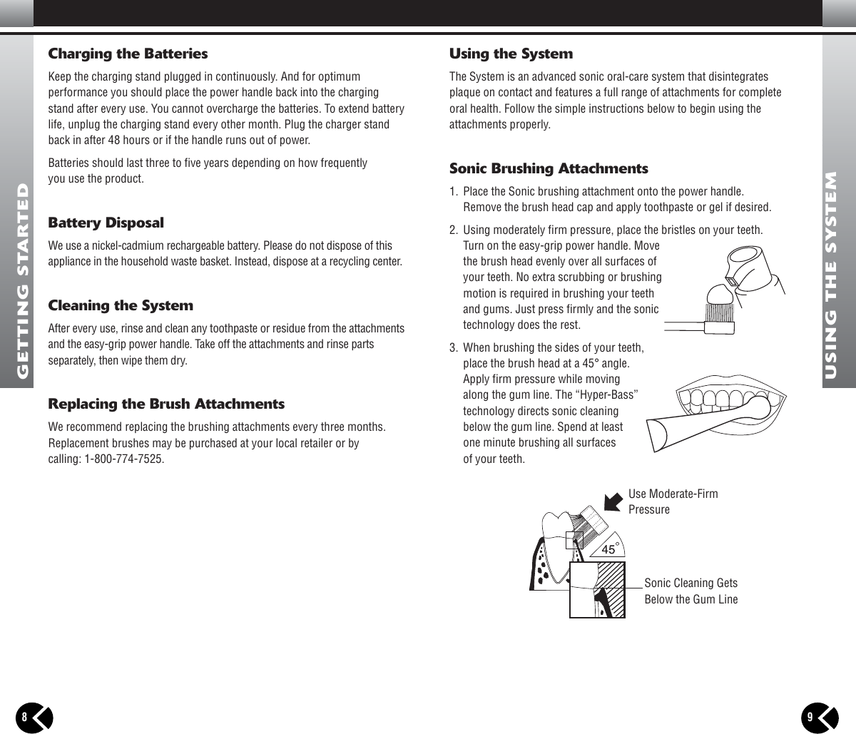 Page 6 of 8 - Cybersonic Cybersonic-Power-Toothbrush-Users-Manual- 05-AMD-003 C1-C2 Manual  Cybersonic-power-toothbrush-users-manual