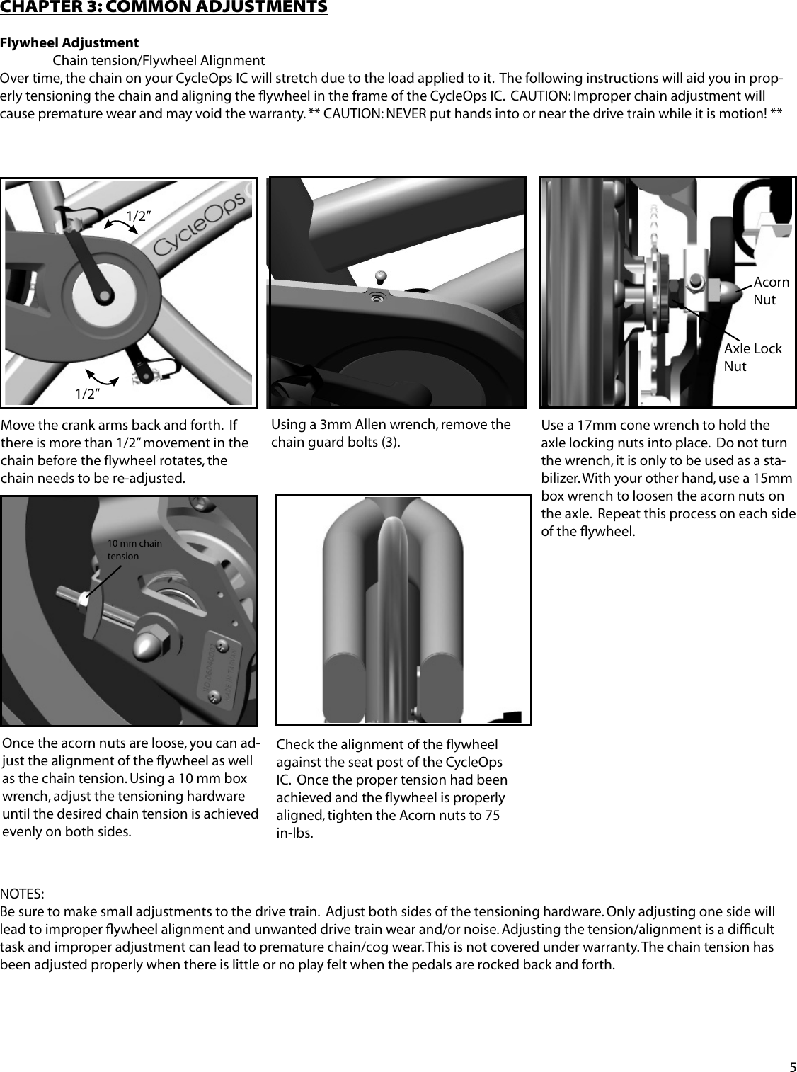 Page 6 of 12 - Cycleops Cycleops-Club-Pro-300Pt-Users-Manual- 16417G  Cycleops-club-pro-300pt-users-manual