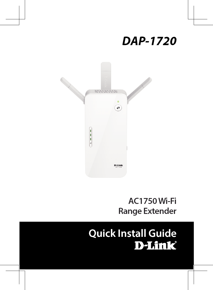 DAP-1720Quick Install GuideAC1750 Wi-Fi Range Extender